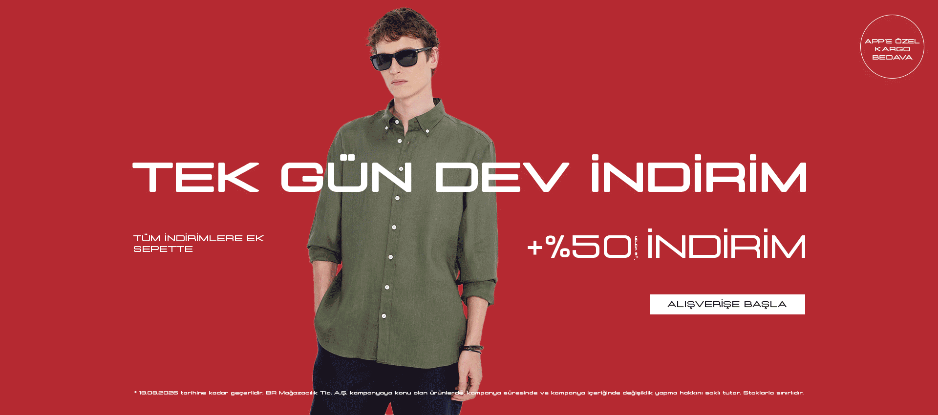 Tek Gün Dev İndirim
